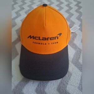 McLaren Formula 1 Team Orange and Black Cap